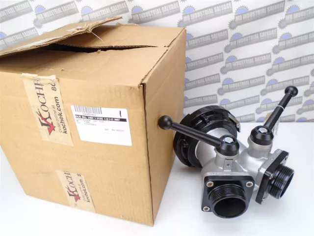 STORZ-LOK -VLBL050SZA02 - 5" to 2-1/2" NST "Y" DISTRIBUTION BALL VALVE 5"-125