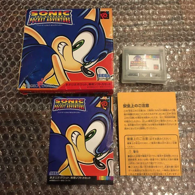 SONIC THE HEDGEHOG Pocket Adventure Neo Geo gioco tascabile morbido EUR ...