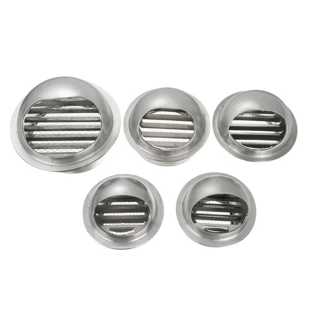 COVER VENTS WATERPROOF Cap Ducting Ventilation Grilles Exterior Wall