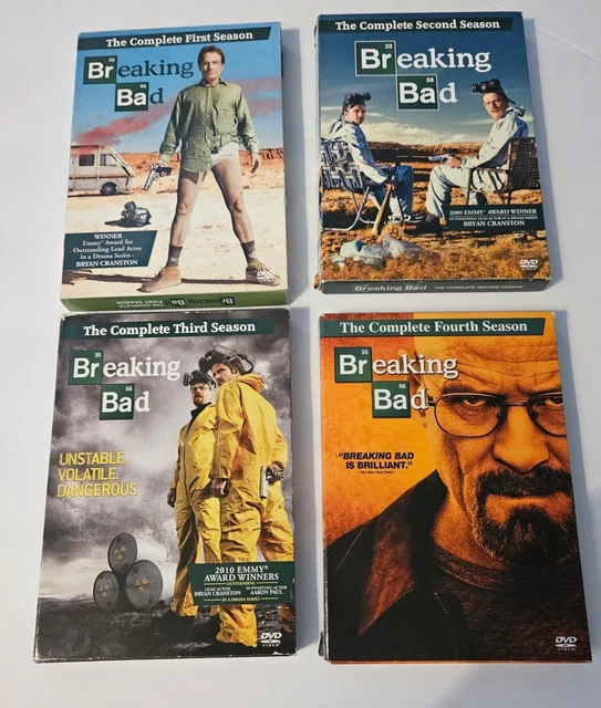BREAKING BAD SEASONS 1 2 3 4 TV Series lot sets 14 DVDs 15.90 PicClick