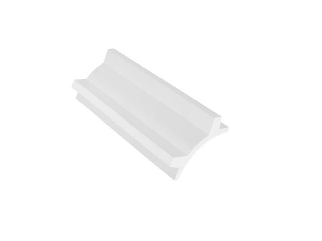 Lot de 3 corniches plafond en polystyrène L290 x H10 cm blanc - IONITA