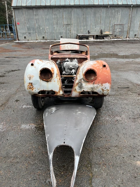 Jaguar XK140DHC Project Car/ Restaurationsobjekt
