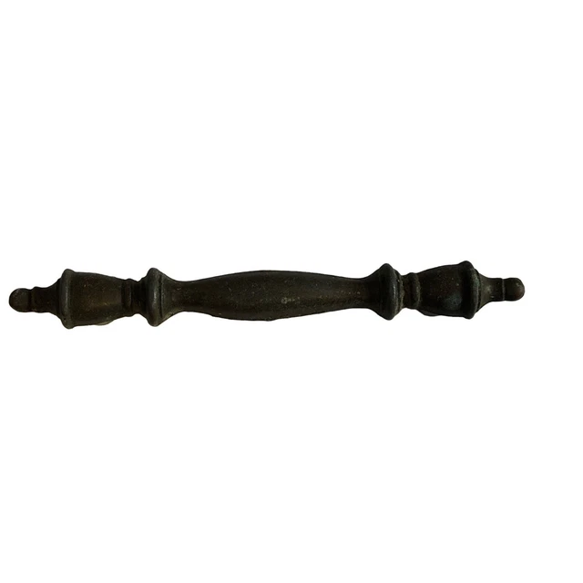 Vintage Cabinet Handle Drawer Pull Solid Brass Hardware