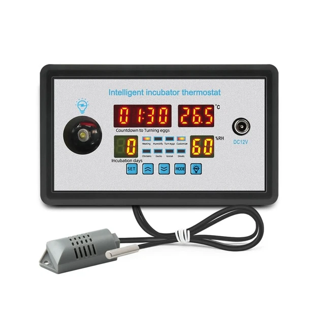 ZFX-W9002 Thermostat Digital Temperature Humidity Control Incubator 360 Aut G9C8