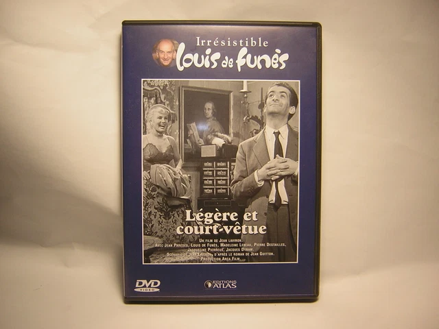 dvd LEGERE ET COURT-VETUE   Louis de Funes