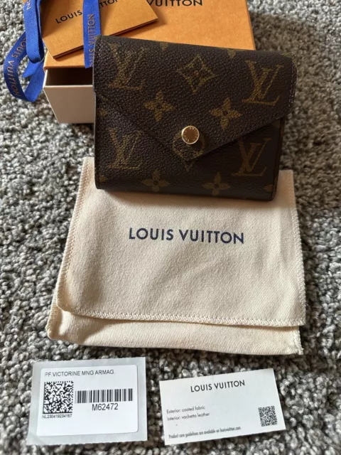 Authentic Women's Louis Vuitton Monogram Victorine Wallet w/ Box &  Dustbag EUC!!