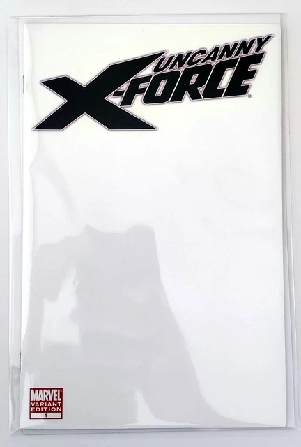Uncanny X-Force #1 Blank NM Cable Deadpool Sketch IN