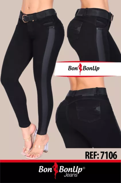 Jeans colombianos butt lifter fajas colombianas bbl levanta cola Bon Bon Up  6207
