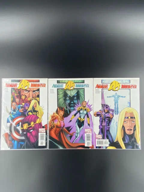 Avengers vs. Thunderbolts 1-3 (Marvel,2004) VF/NM Lot Of 3 Comics Direct Edition
