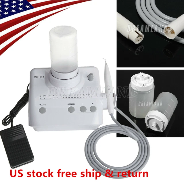 SK-D1 Dental Ultrasonic Scaler Self Contained 2 Bottle fit DTE SATELEC Cavitron