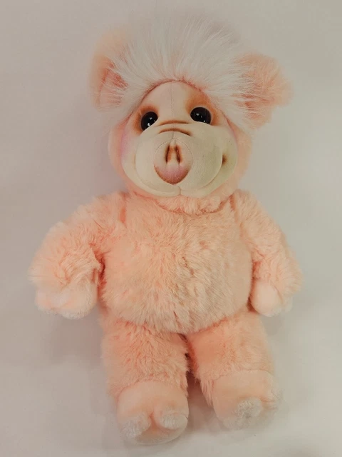 VINTAGE PIGALILLY DUMPLINGS Plush 24K Polar Puff Pink Pig Mighty