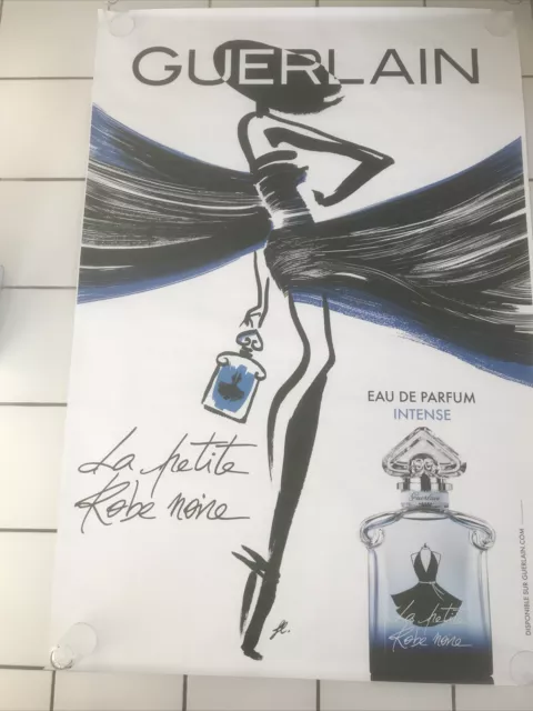 Affiche Poster Parfum La Petite Robe Noire Intense 120x175 Abri Bus Guerlain