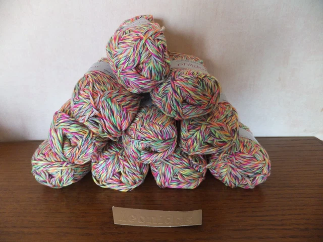 LOT DE 10 pelotes de laine Phildar Carnaval , ?� tricoter ou crocheter. EUR 25,00 - PicClick FR