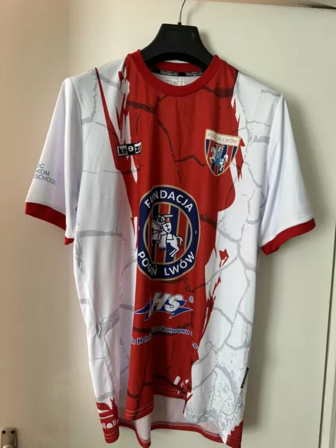 Pogoń Lwów football shirt koszulka XL Away