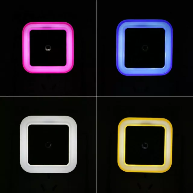 Luce notturna kit 4pz led- bambini-camera da letto-sensore auto luci colorate