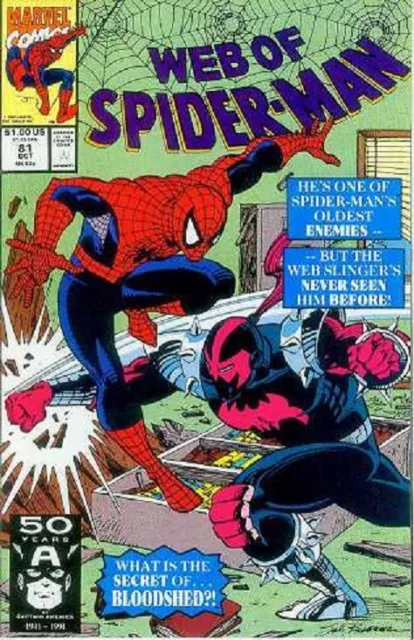 Web of Spiderman # 81 (USA, 1991)