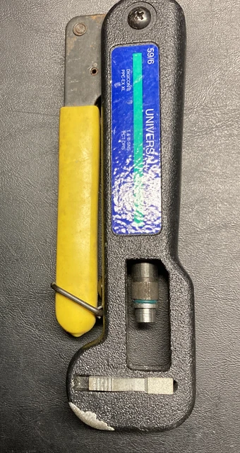 UNIVERSAL CAT-EX 59/6  CRIMPING COMPRE Coaxial TOOL RIPLEY CROMWELL