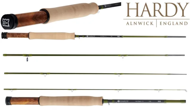 CLEARANCE HARDY ULTRALITE SR NSX 4pc Fly Fishing Rod 8FT #3 Small