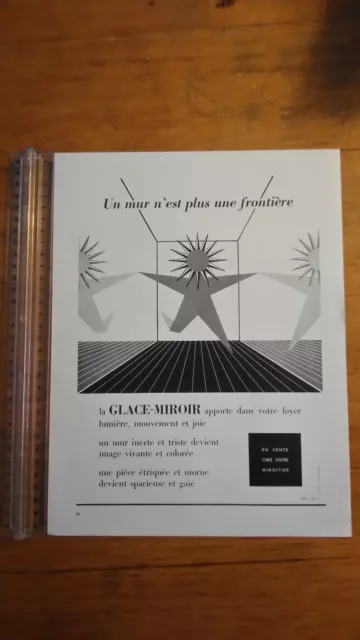 Antique Advertising Pub Advert - Mirror Ice