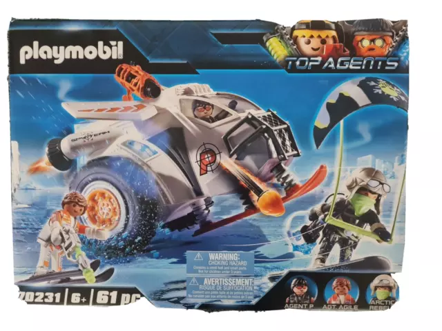 Playmobil Sammlung - 70231 Top Agents Spy Team Schneegleiter - NEU - OVP - TOP -