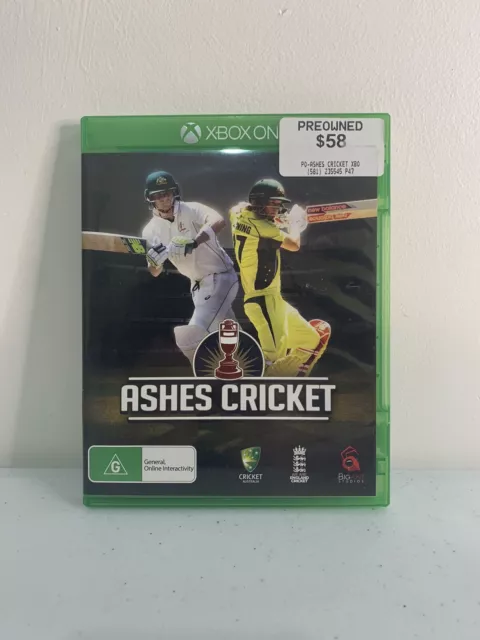 ASHES CRICKET Xbox One Sports Free Postage Used 4K