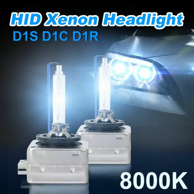 D1S HID Xenon Headlight Bulbs 8000K OEM For Cadillac Escalade ESV EXT 2003-2014