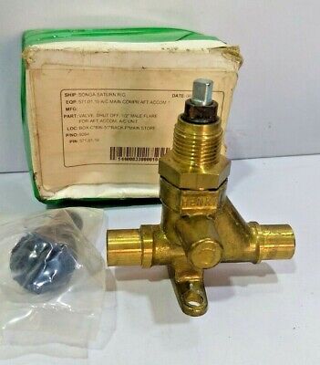 Conn Henry 9264 Ottone Angolare Shutt Spento Valvola 1.3cm Do Saldatura Conn Male 
