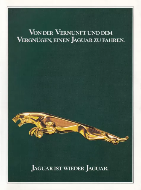 JAGUAR XJ6 Daimler Double Six XJS 3.6 XJSC Prospekt Brochure 80er Jahre 2