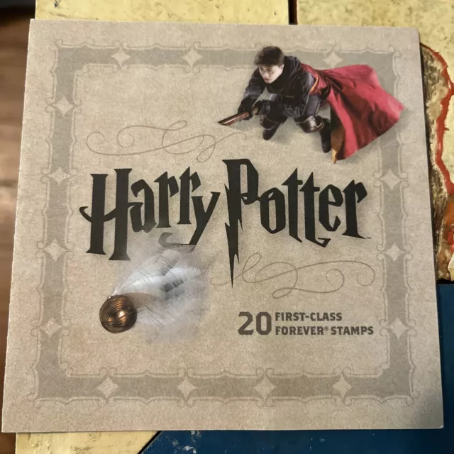 Harry Potter 20 First Class Forever Stamps Booklet USPS Characters BRAND NEW!