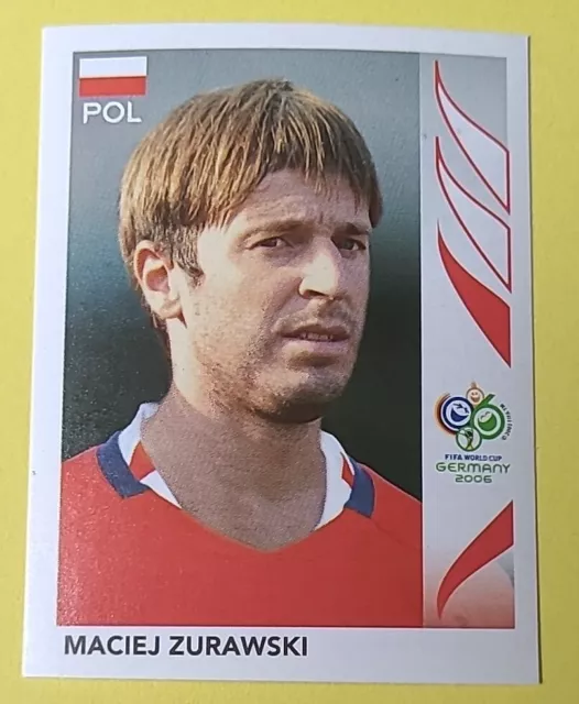 Panini WM Einzelsticker 2006 - 72 - Maciej Zurawski [Polen] Polska - WC 06