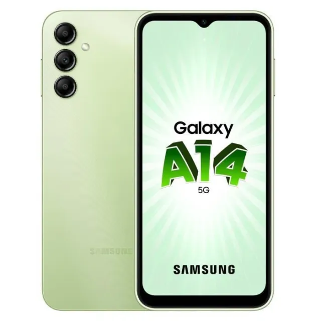 ivoler Coque pour Samsung Galaxy A14 4G / A14 5G avec 3 Pièces Protect