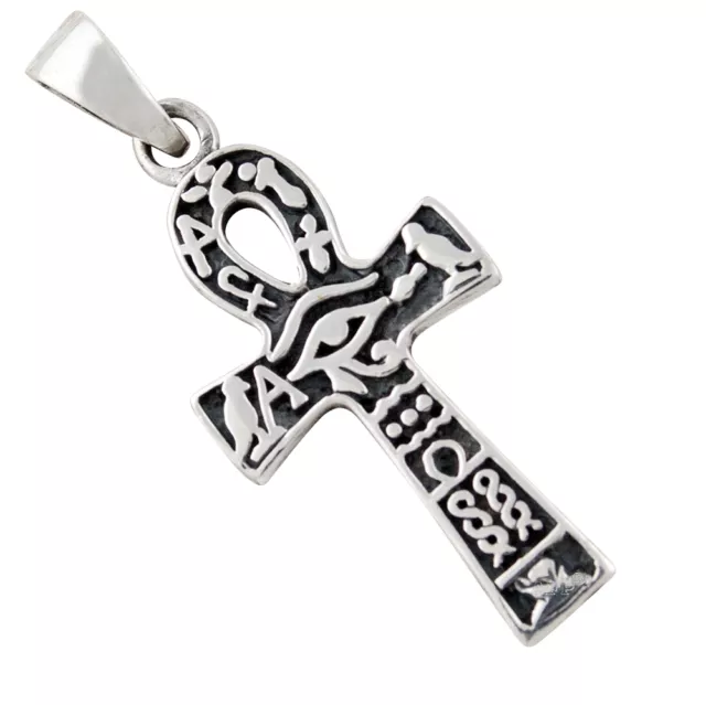 Ankh Henkelkreuz Anhänger Silber 925  ägyptisches Symbol Amulett Anch b155