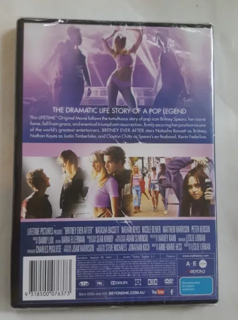 Britney Ever After DVD R4 Britney Spears Biography Brand New Still Sealed 2