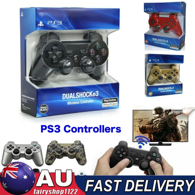 For PS3 Wireless Bluetooth 3.0 Controller Game Handle Remote Gamepad AU Stock