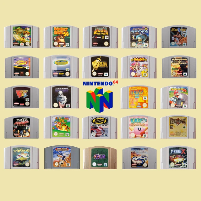 Nintendo N64 ► Spiel nach Wahl - Kirby | Mario Kart | Zelda | Donkey Kong u.v.m
