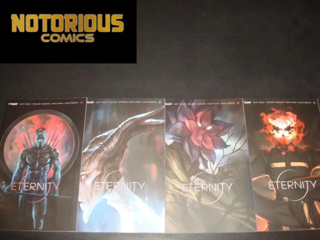 Eternity 1-4 Complete Comic Lot Run Set Matt Kindt Valiant Collection