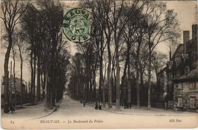 CPA BEAUVAIS Boulevard du Palais (48628)