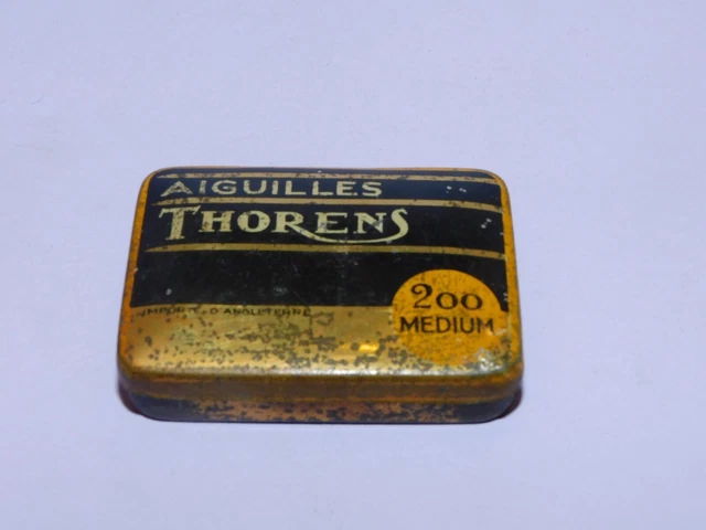 Caja Agujas Gramófono - Thorens