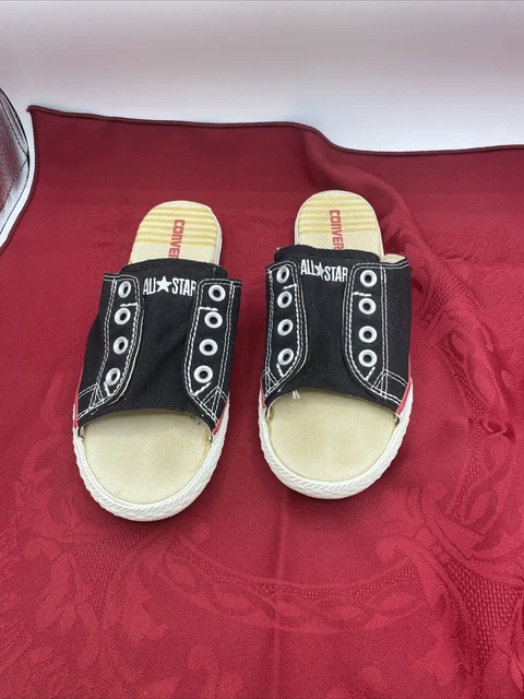 Converse all star store cutaway slide sandal