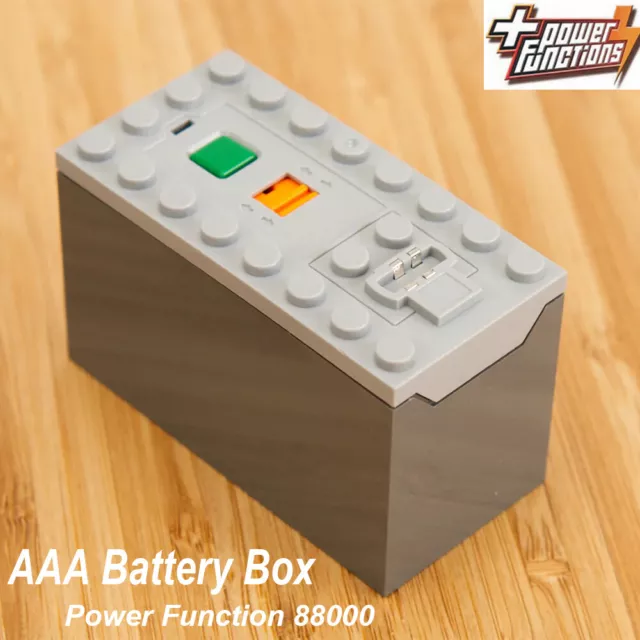 Power Functions 88000 AAA Battery Box for Trains/Motors/Lights/MOCs For LEGO Toy