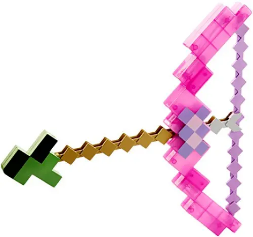 Minecraft Enchanted Bow with Potion-Tip Arrow Fires 20 Ft.