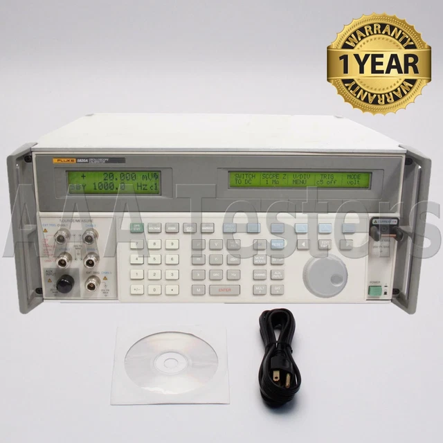 Fluke 5820A 2.1Ghz Oszilloskop Kalibrator W/ 5 Kanal 5820