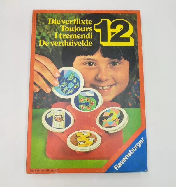 Die verflixte 12 🟠 Kartenspiel / Spieleklassiker v. Ravensburger ©1979 - TOP* 2
