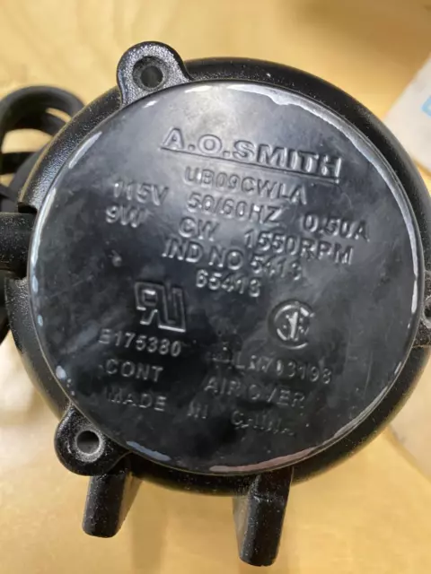 A.O.Smith UB09CWLA 115V 9 Watts 1150 RPM (NEW old stock)