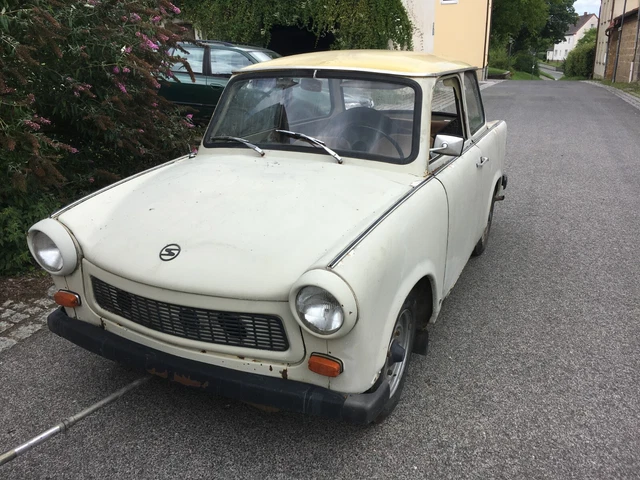 TRABANT P 601 / P601 Bj. 1966 RARITÄT - mit Anhängerkupplung und Ersatzteilpaket