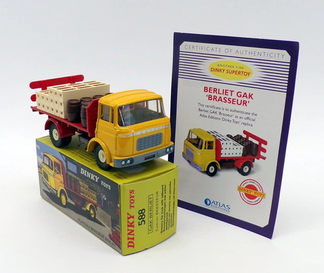 Plateau brasseur Berliet GAK - ref 588 de dinky toys atlas