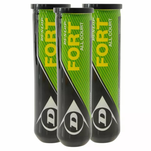 Dunlop Unisex Fort Triple Pack of Tennis Ball 2