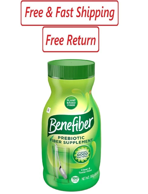 Benefiber Prebiotic Fiber Supplement, 190 Servings