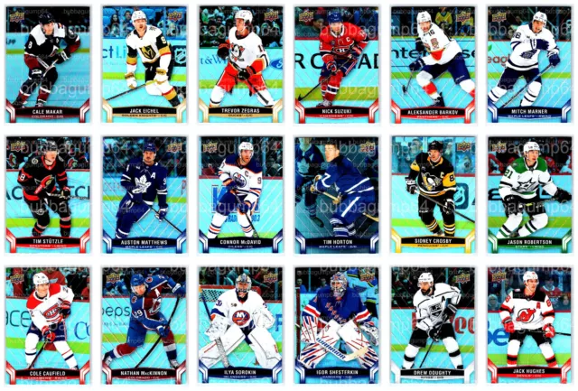 🔥 2023-24 UPPER DECK TIM HORTONS BASE CARDS - U PICK - FINISH Your Set