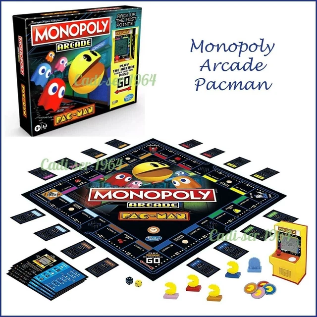 thumbnail image 2 of Monopoly Arcade Pac-Man Board Game - Retro Gaming Edition For Kids & Families 2 of 10